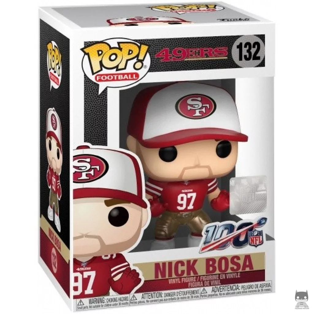 Figurine Funko POP Nick Bosa avec boîte
