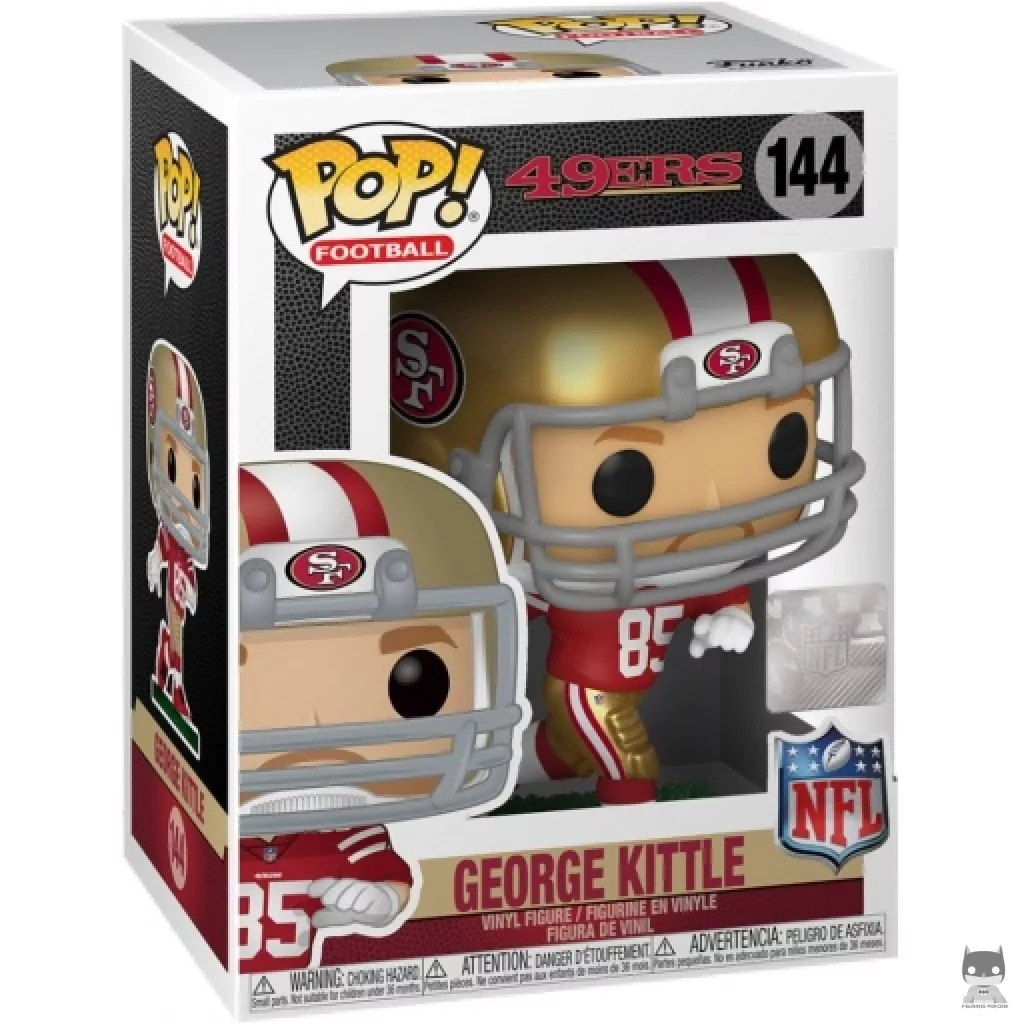 Figurine Funko POP George Kittle avec boîte
