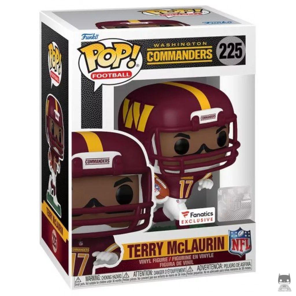 Figurine Funko POP Terry Mclaurin avec boîte
