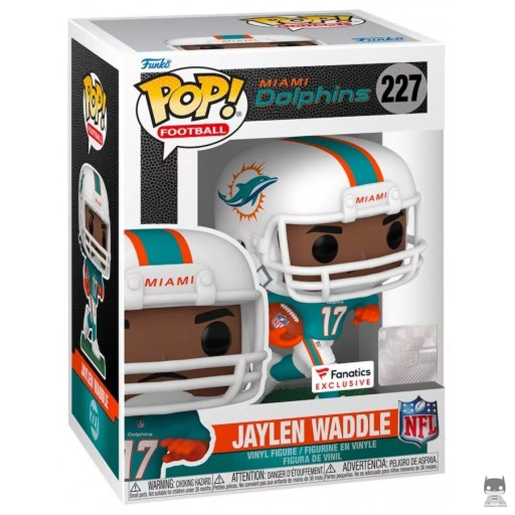 Figurine Funko POP Jaylen Waddle avec boîte