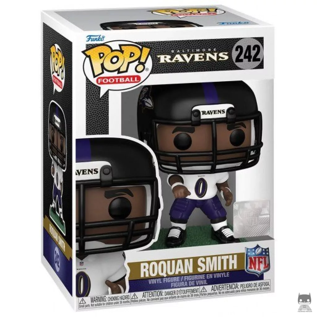 Figurine Funko POP Roquan Smith avec boîte