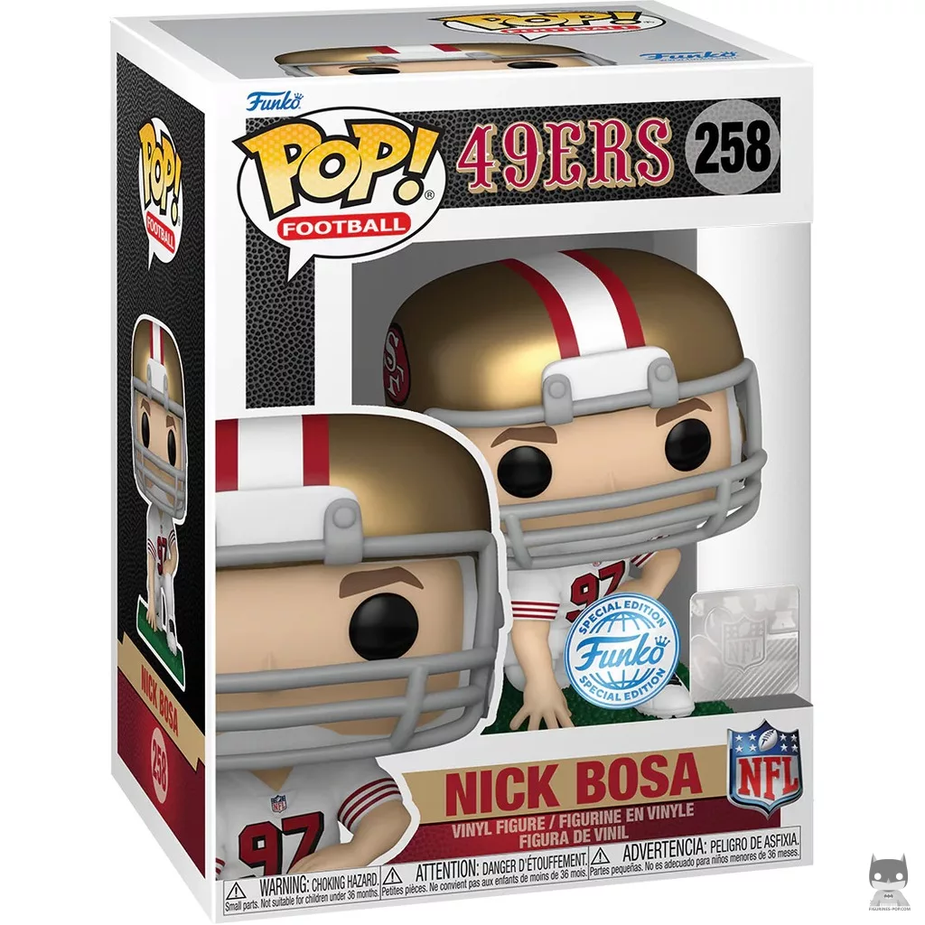 Figurine Funko POP Nick Bosa (49ers) avec boîte
