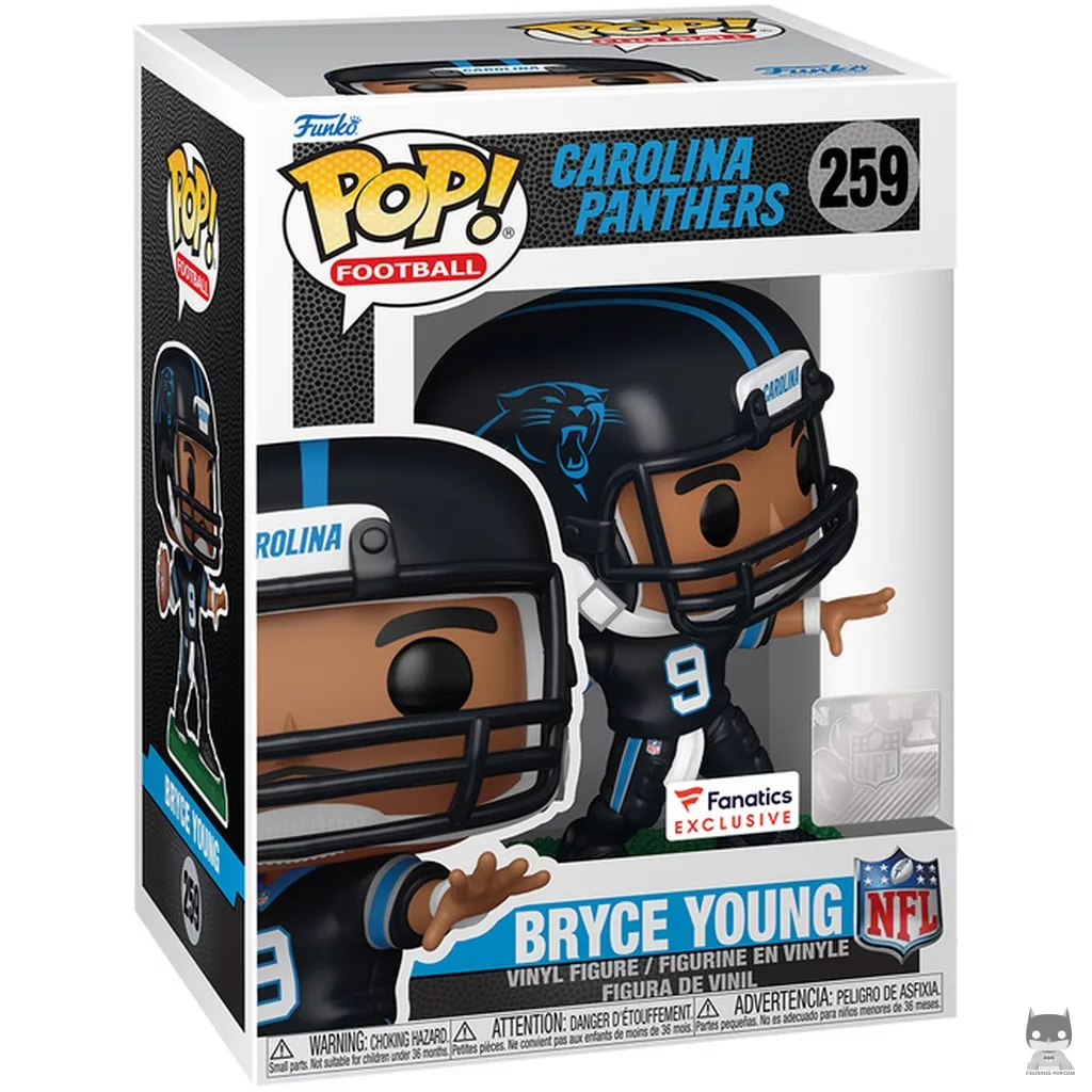 Figurine Funko POP Bryce Young avec boîte