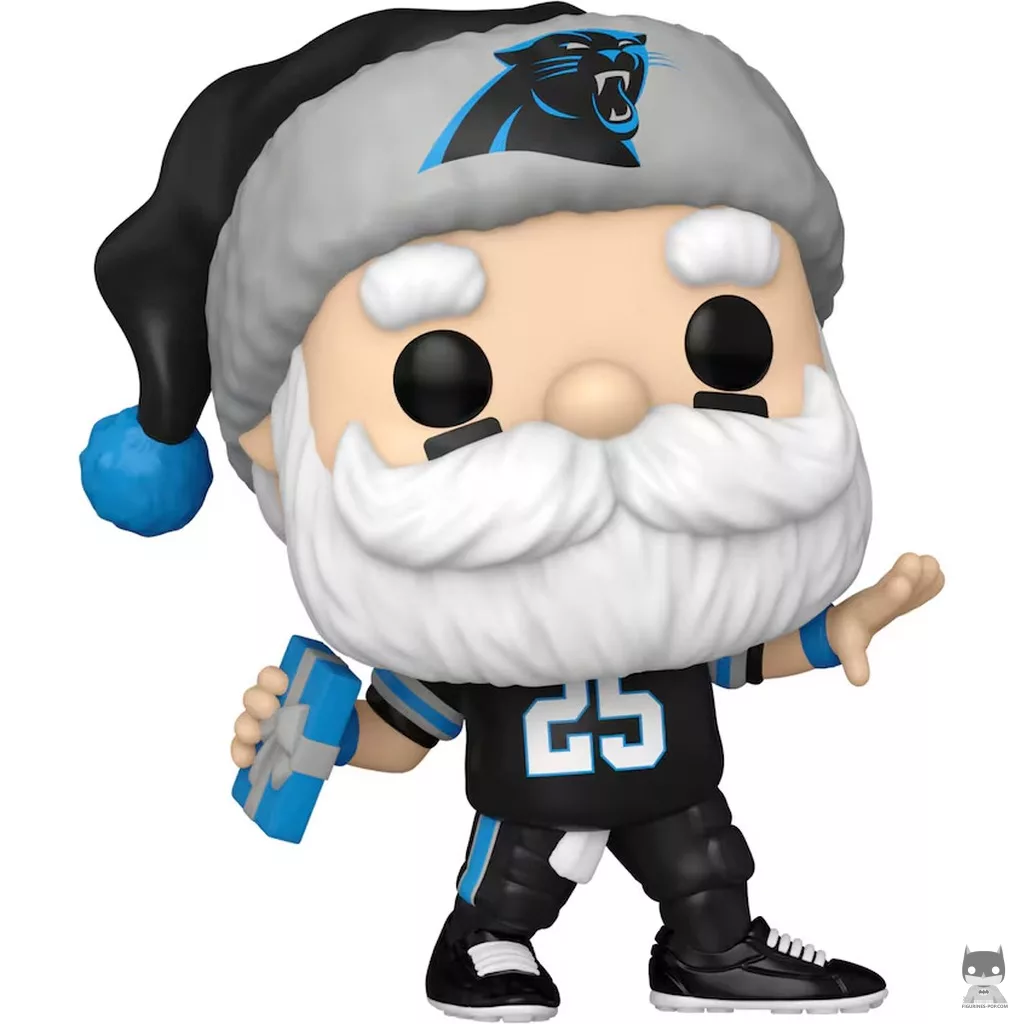 Figurine Funko POP Père Noël Carolina Panthers (NFL)