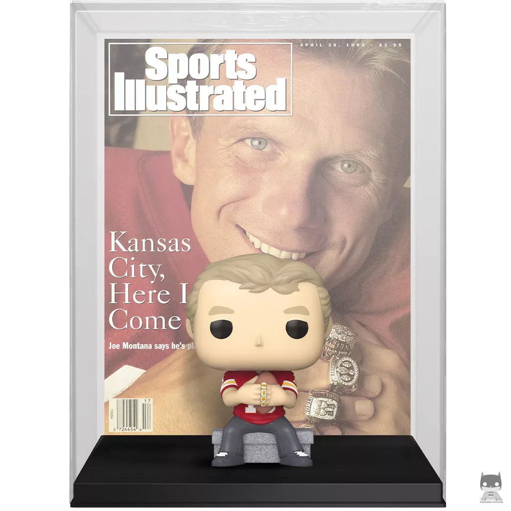 Figurine Funko POP Sports Illustrated Cover : Joe Montana (NFL)