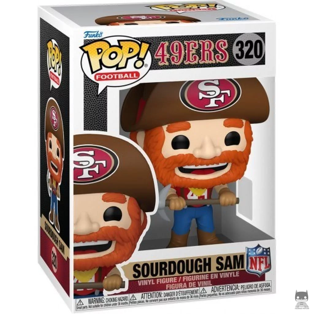 Figurine Funko POP Sourdough Sam (49Ers) avec boîte