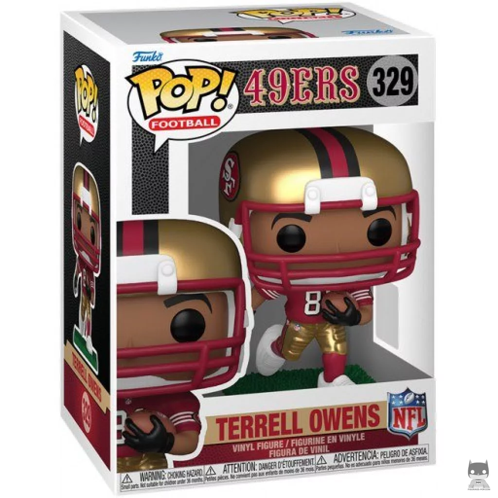Figurine Funko POP Terrell Owens avec boîte