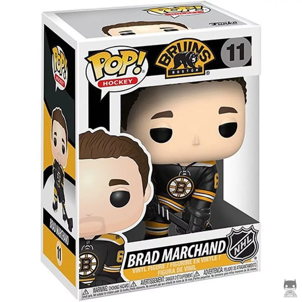 Figurine Funko POP Brad Marchand avec boîte