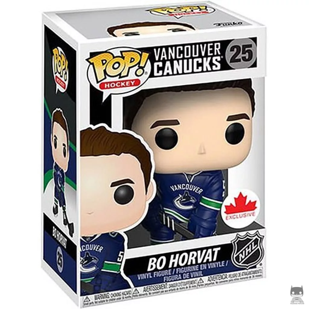 Figurine Funko POP Bo Horvat (Maillot Domicile) avec boîte