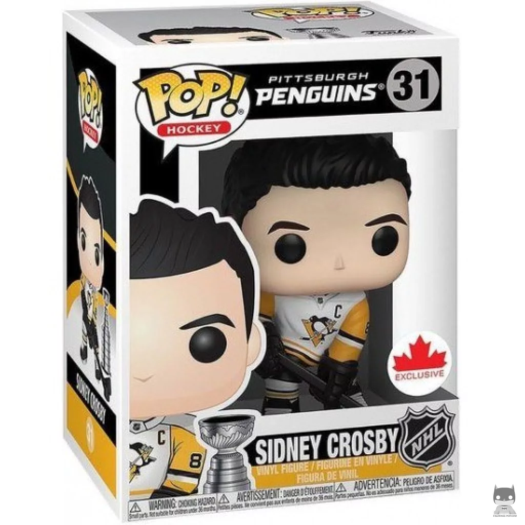 Figurine Funko POP Sidney Crosby avec boîte