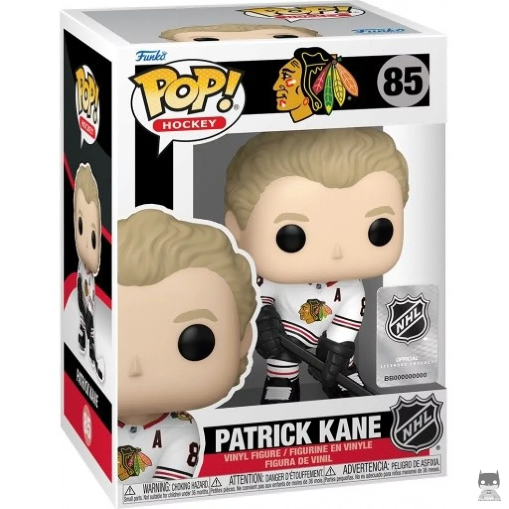 Figurine Funko POP Patrick Kane avec boîte