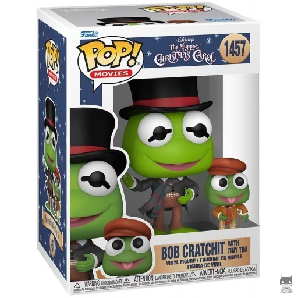 Figurine Funko POP Bob Cratchit avec Tiny Tim avec boîte
