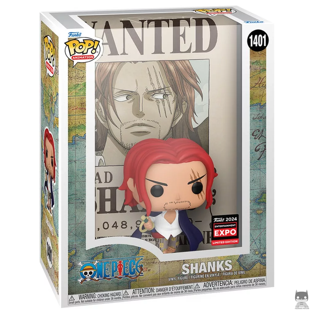 Figurine Funko POP Shanks (Poster) avec boîte
