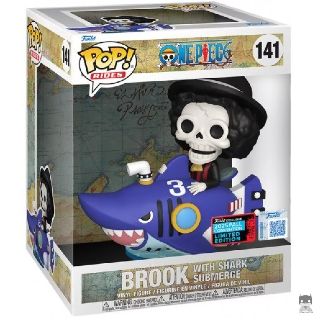 Figurine Funko POP Brook avec Shark Submerge avec boîte