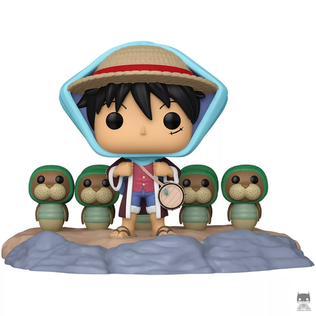 Figurine Funko POP Monkey D. Luffy entraîne les Kung Fu Dugong (One Piece)