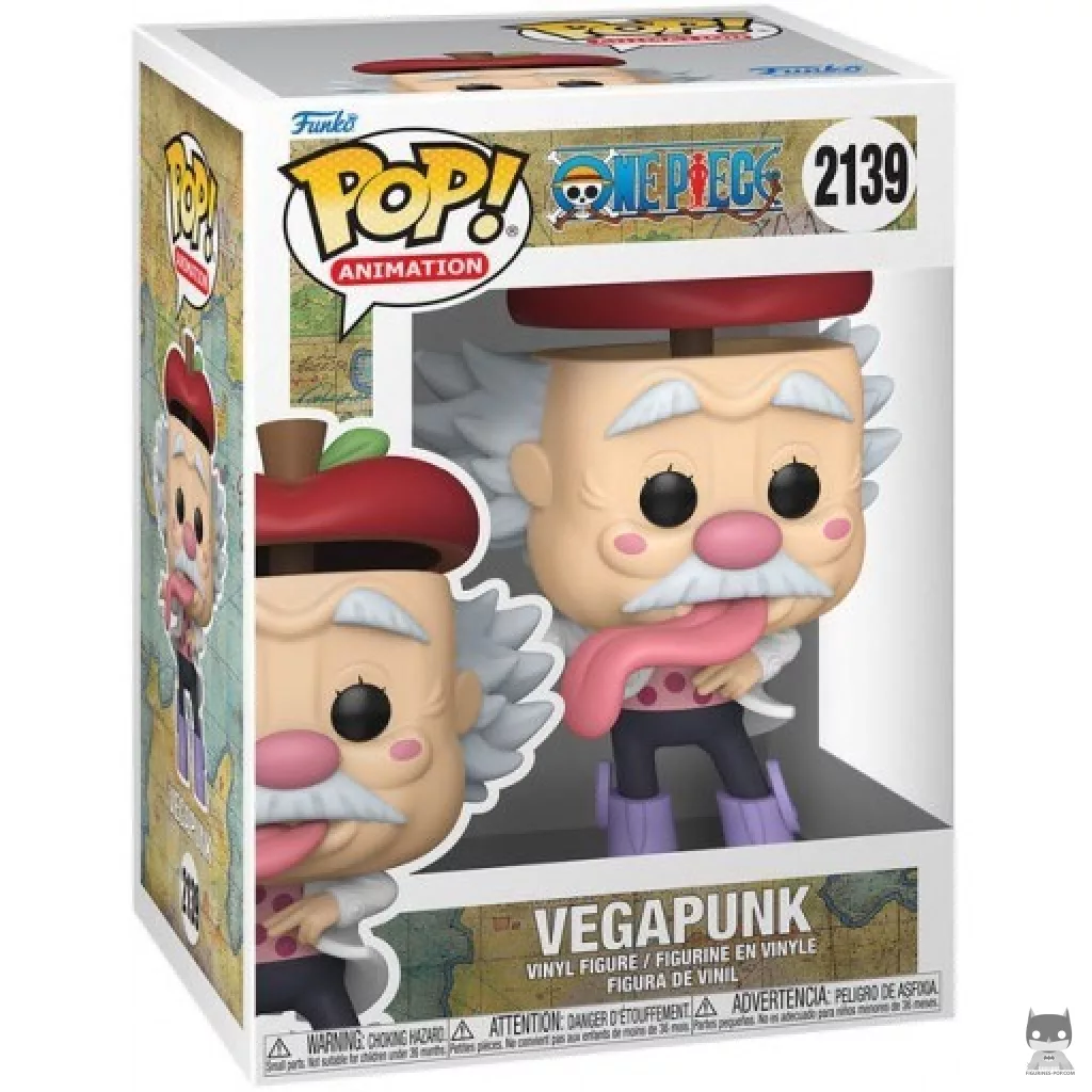 Figurine Funko POP Vegapunk (Egghead) avec boîte