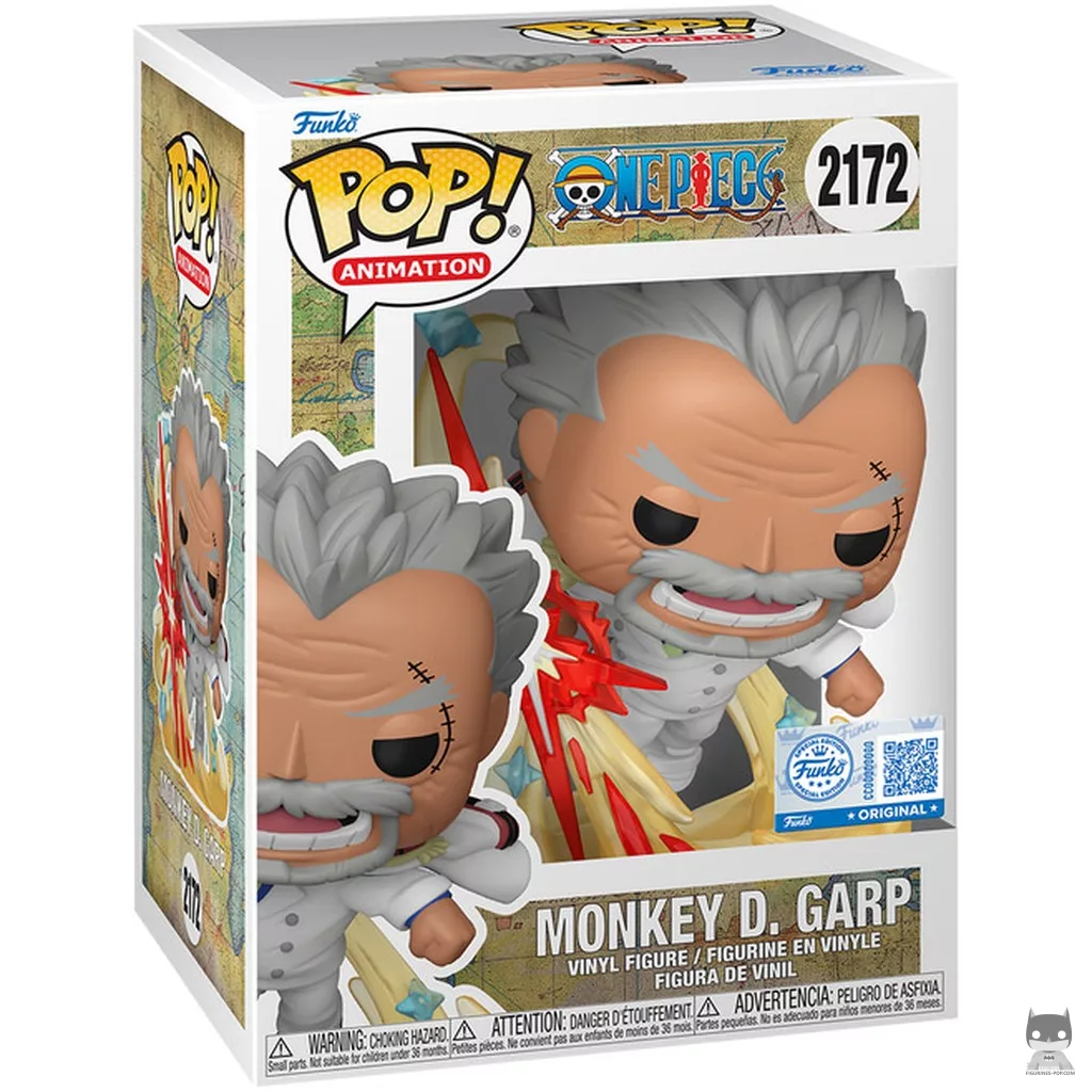 Figurine Funko POP Monkey D. Garp avec boîte