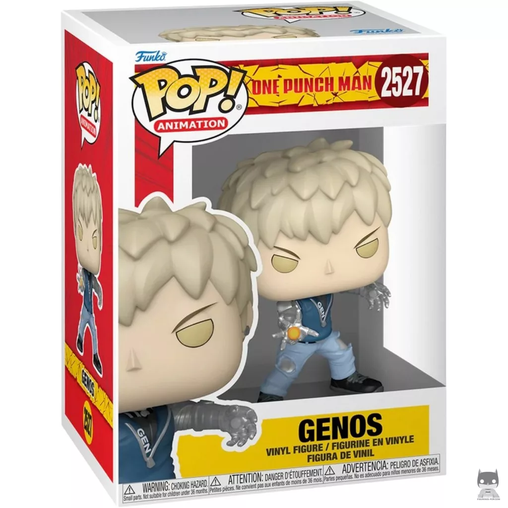Figurine Funko POP Genos avec boîte