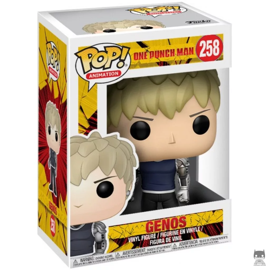 Figurine Funko POP Genos avec boîte