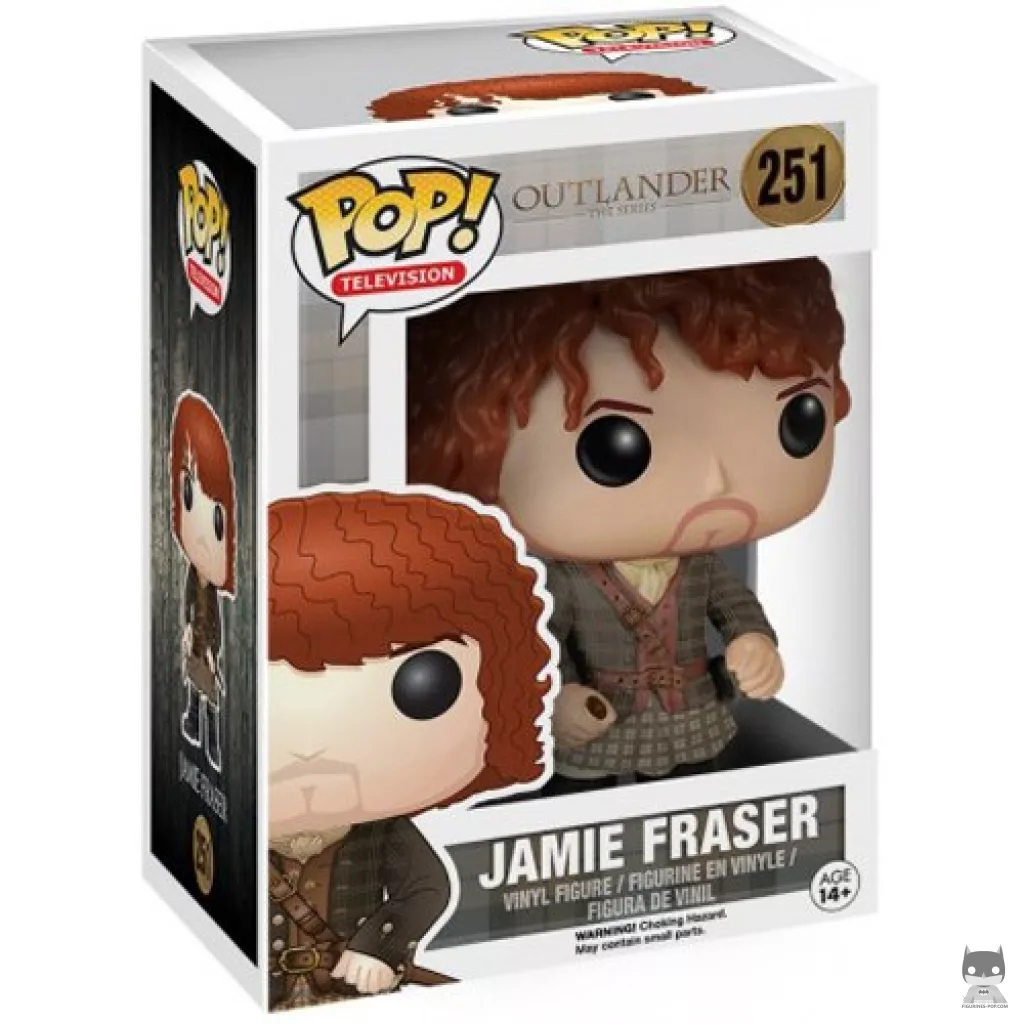 Figurine Funko POP Jamie Fraser avec boîte