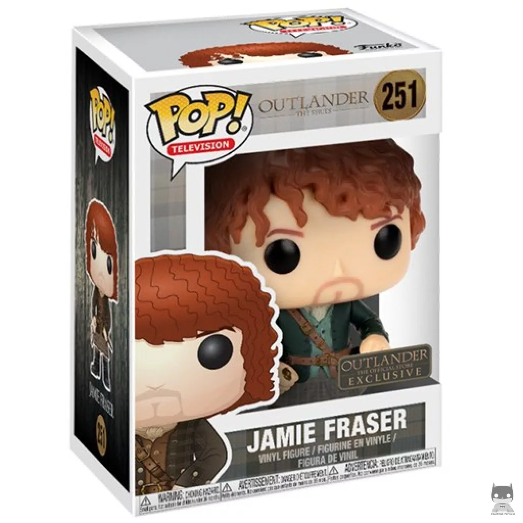 Figurine Funko POP Jamie Fraser (Veste verte) avec boîte
