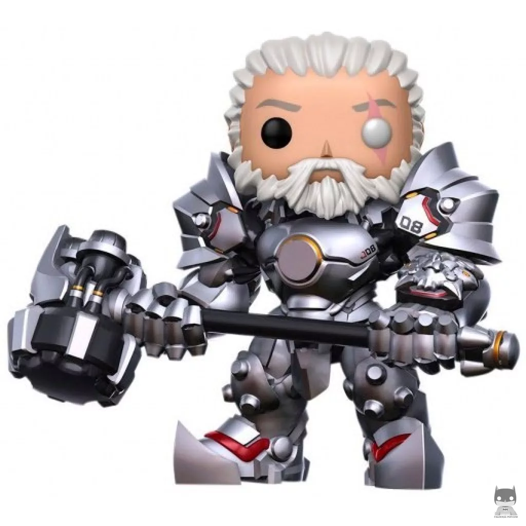 Figurine Funko POP Reinhardt sans Casque (Supersized) (Overwatch)