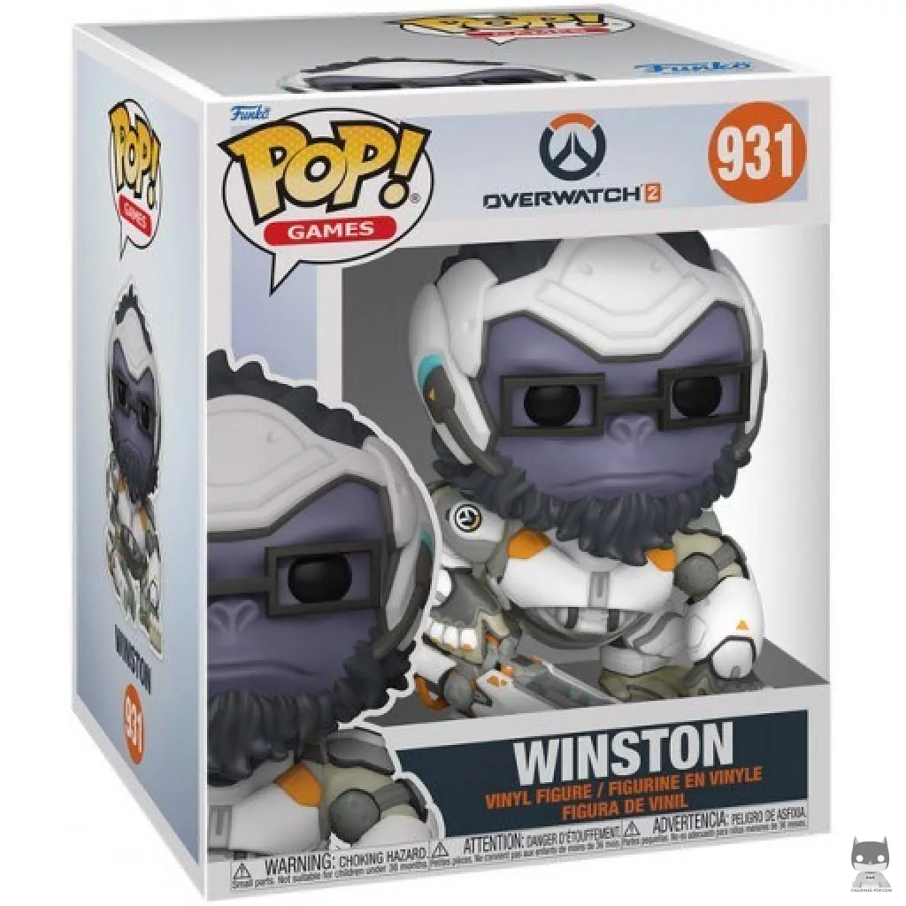 Figurine Funko POP Winston (Supersized) avec boîte