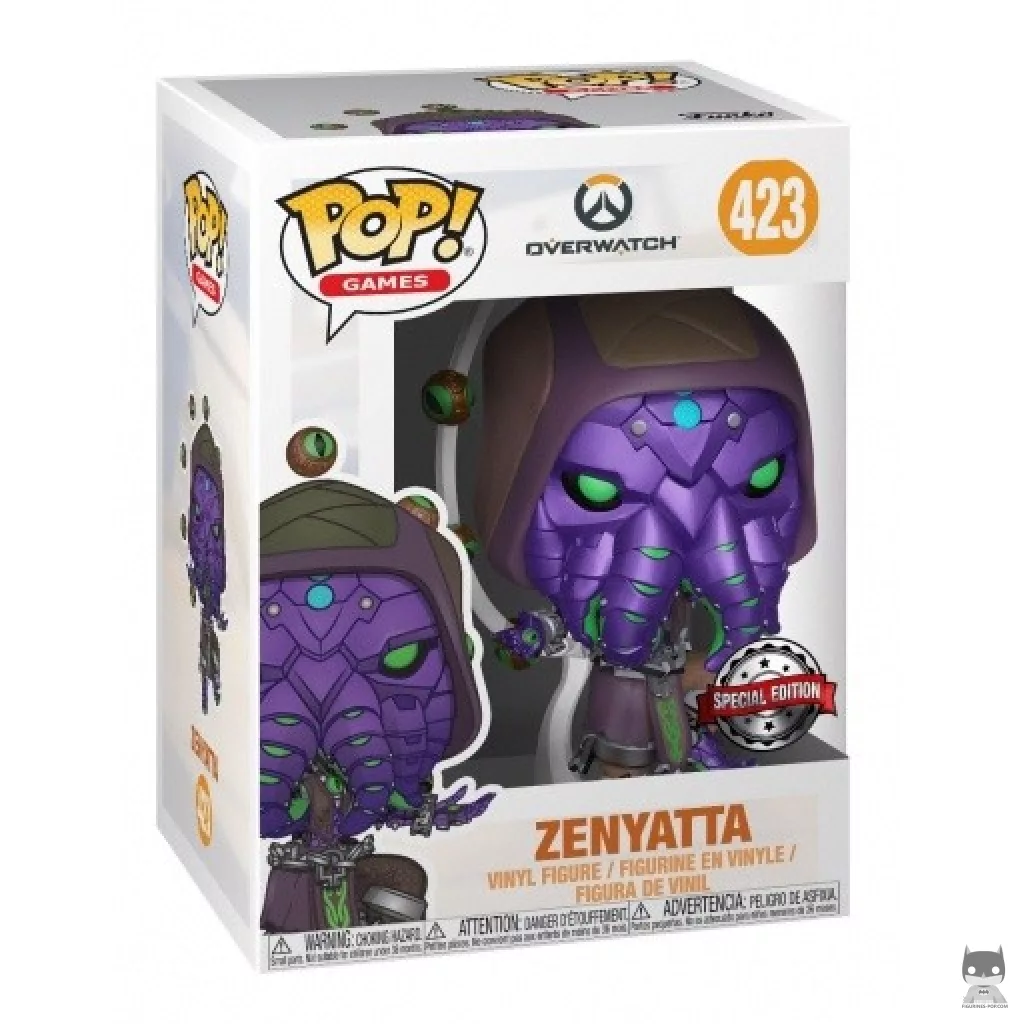 Figurine Funko POP Zenyatta avec boîte