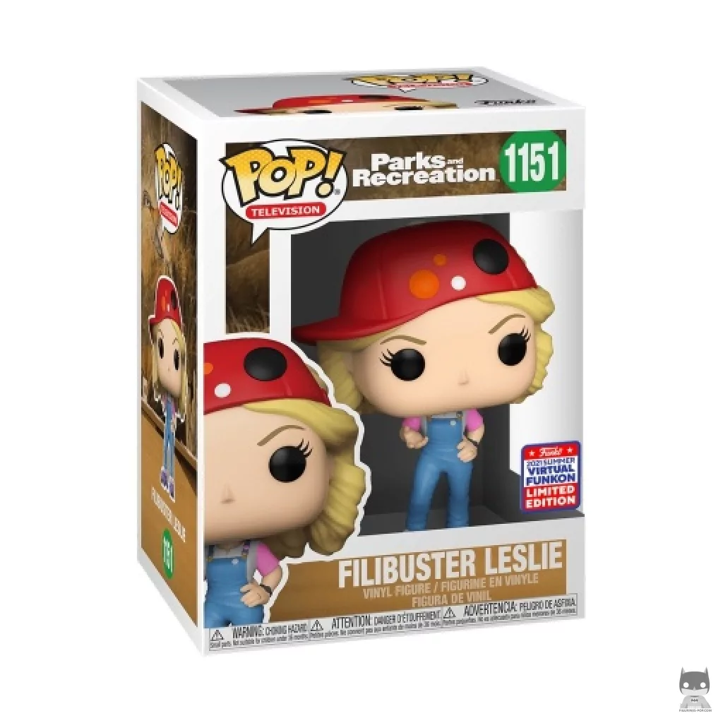 Figurine Funko POP Filibuster Leslie avec boîte