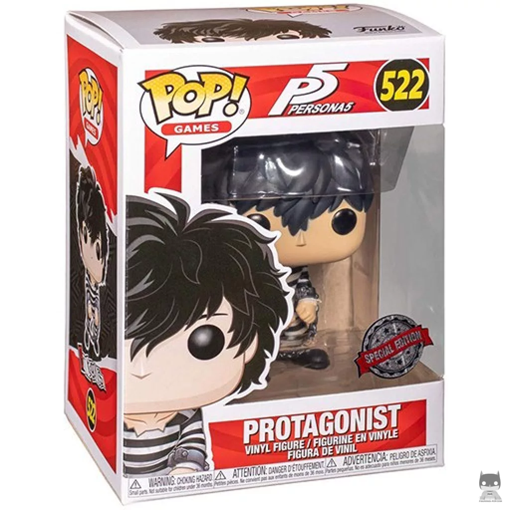 Figurine Funko POP Protagonist avec boîte