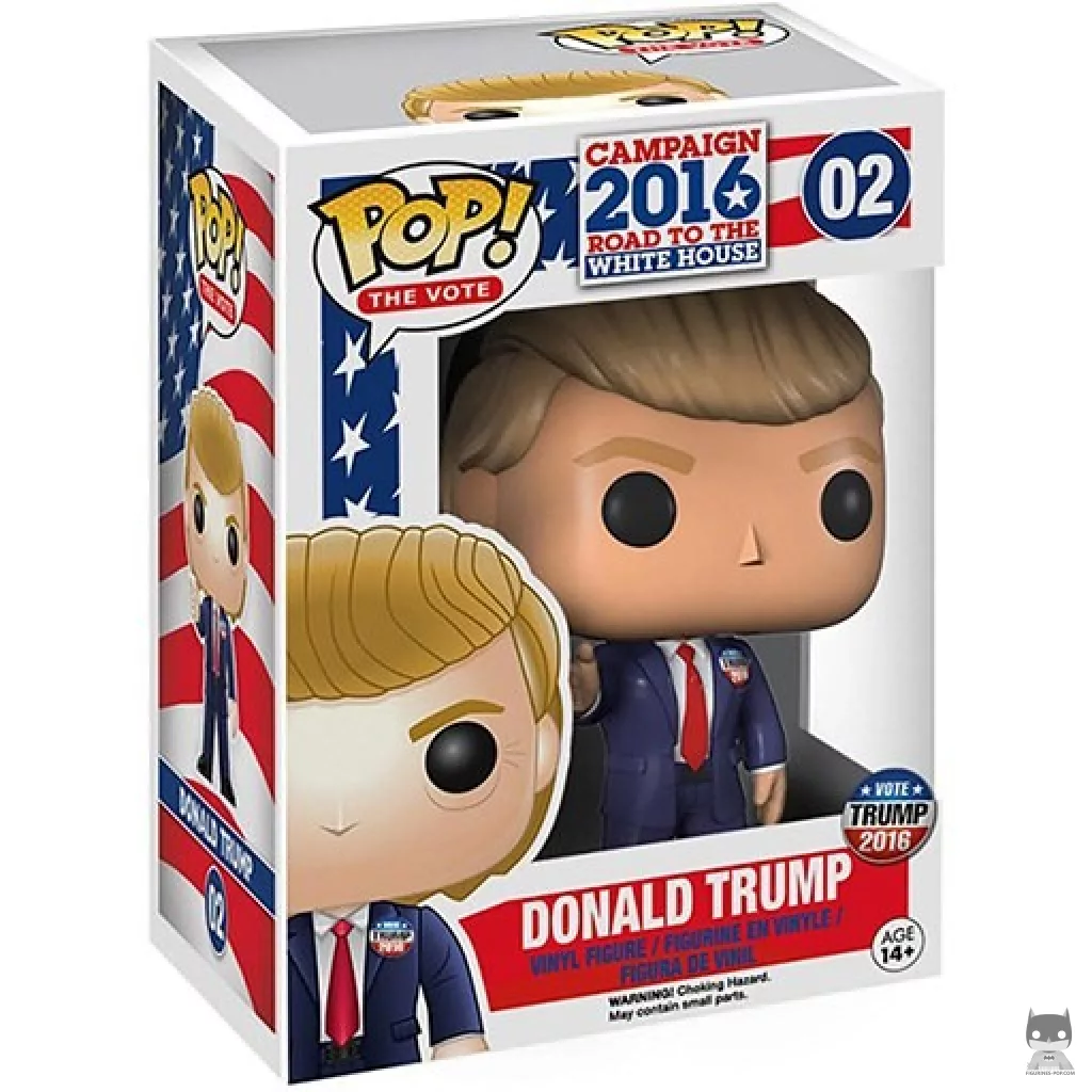 Figurine Funko POP Donald Trump avec boîte