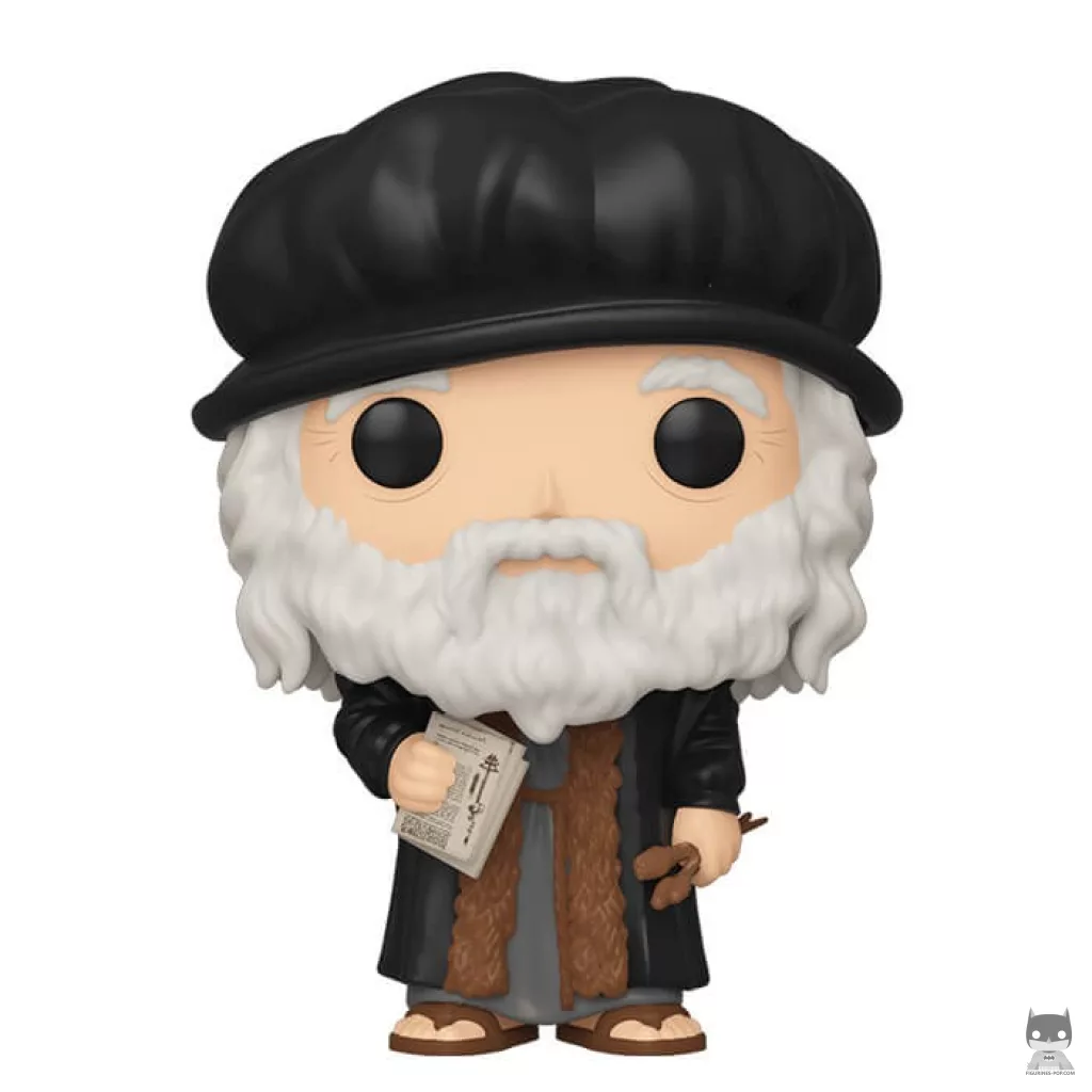 Figurine Funko POP Léonard de Vinci (Personnalités publiques)