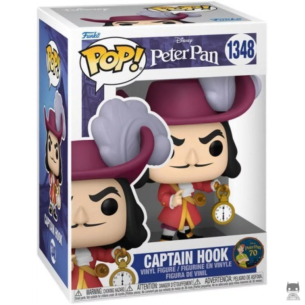 Figurine Funko POP Capitaine Crochet avec boîte