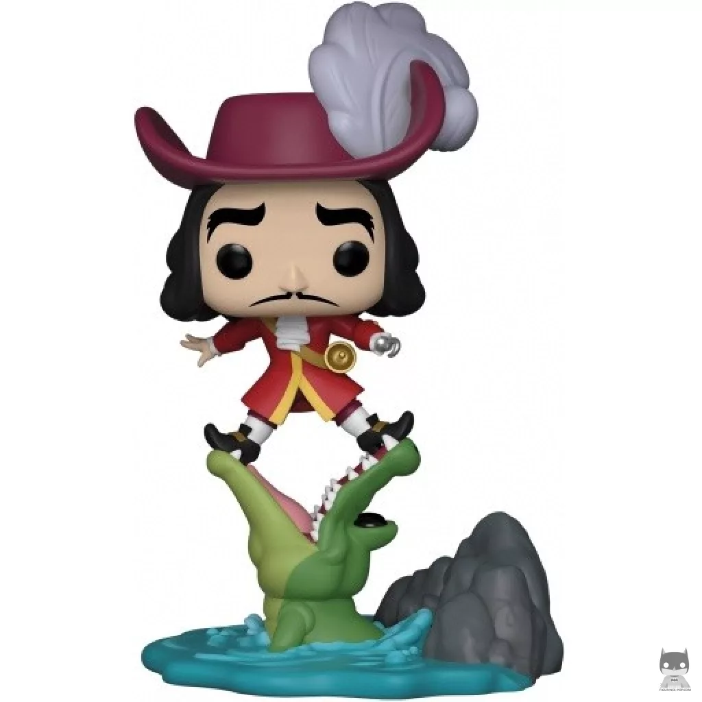 Figurine Funko POP Capitaine Crochet avec Tick Tock Croc (Peter Pan)