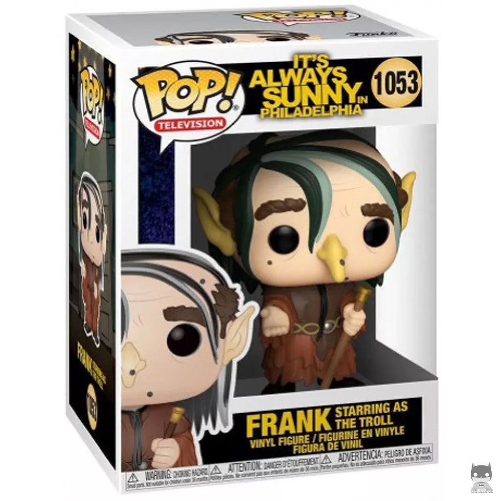 Figurine Funko POP Frank interprétant le Troll avec boîte