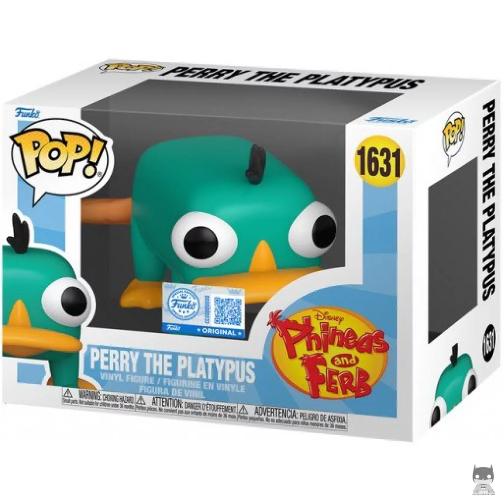 Figurine Funko POP Perry l'Ornithorynque avec boîte