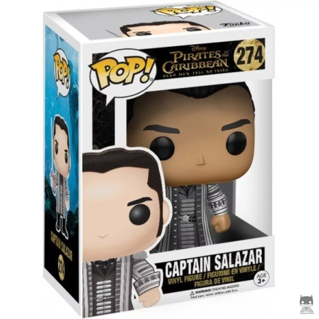Figurine Funko POP Capitaine Salazar avec boîte