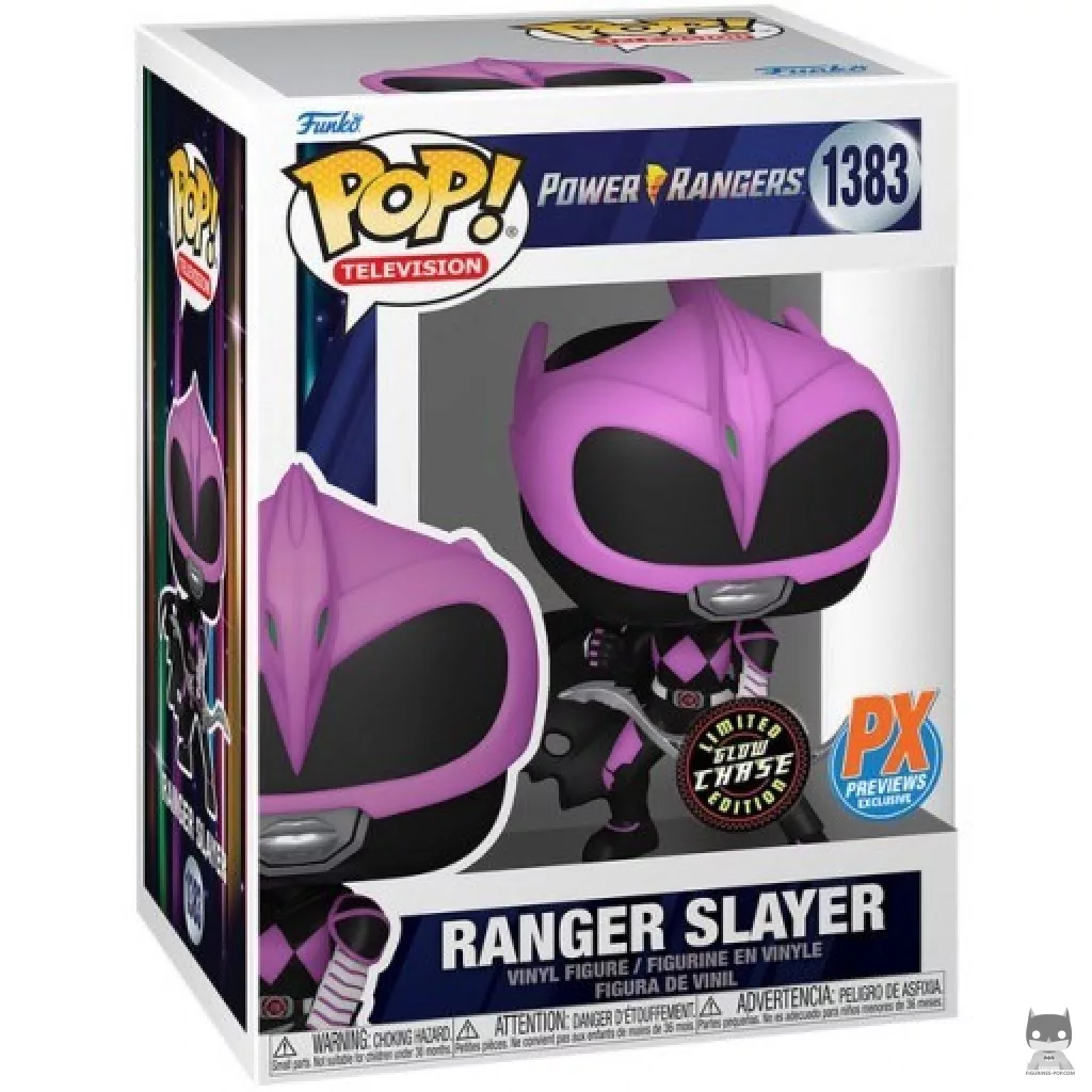Figurine Funko POP Ranger Slayer (Chase & Glow in the Dark) avec boîte