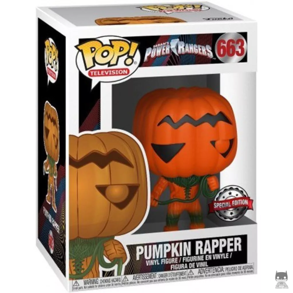 Figurine Funko POP Pumpkin Rapper avec boîte