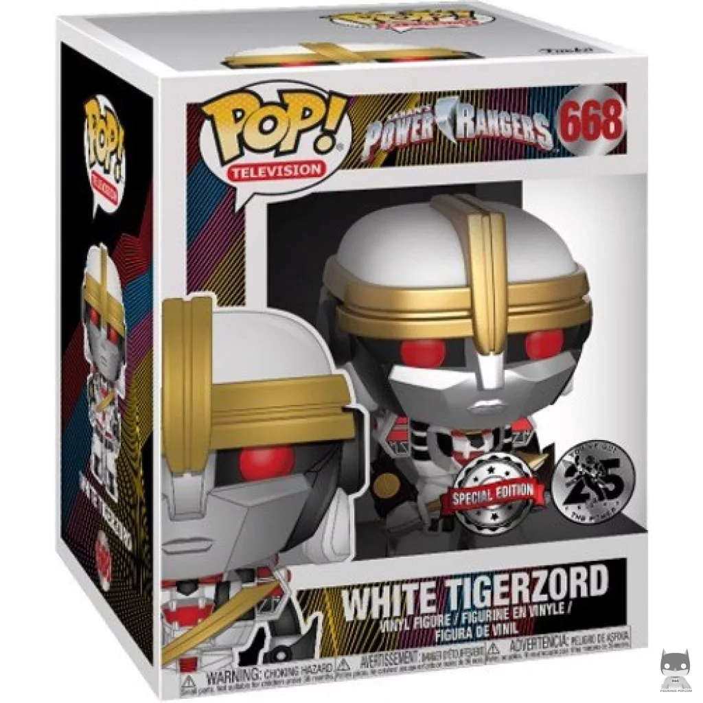 Figurine Funko POP Tigerzord (Supersized) avec boîte