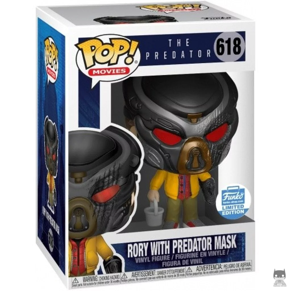 Figurine Funko POP Rory avec masque avec boîte