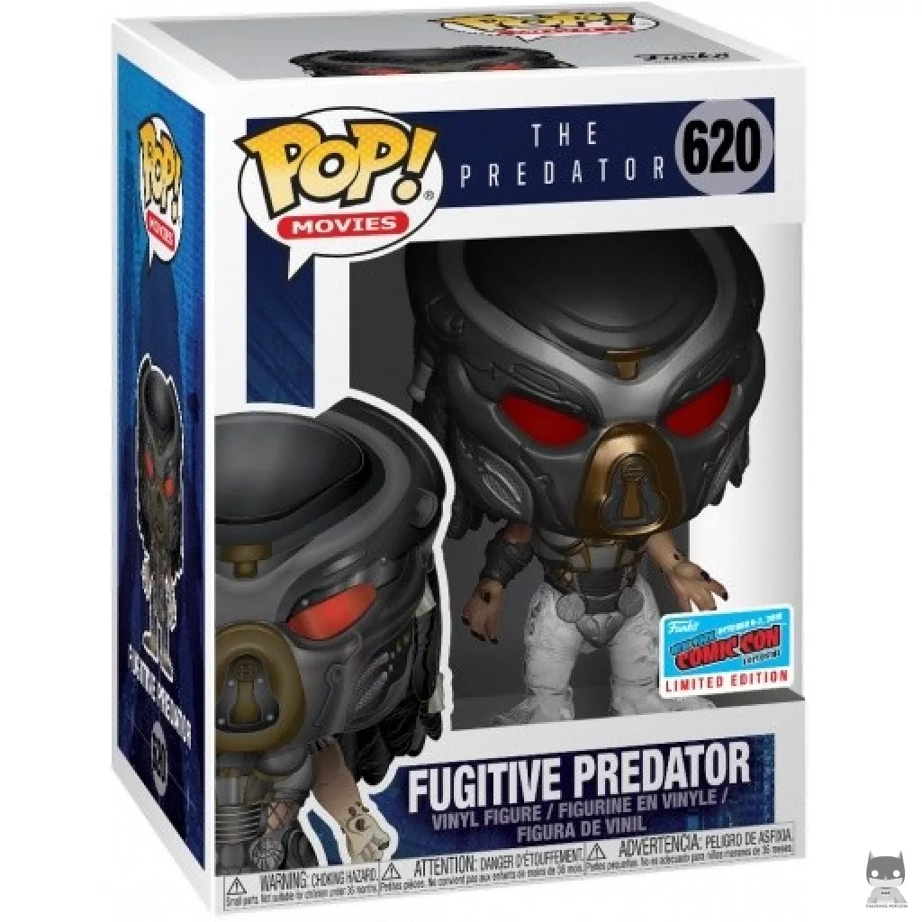 Figurine Funko POP Fugitive Predator disparition avec boîte