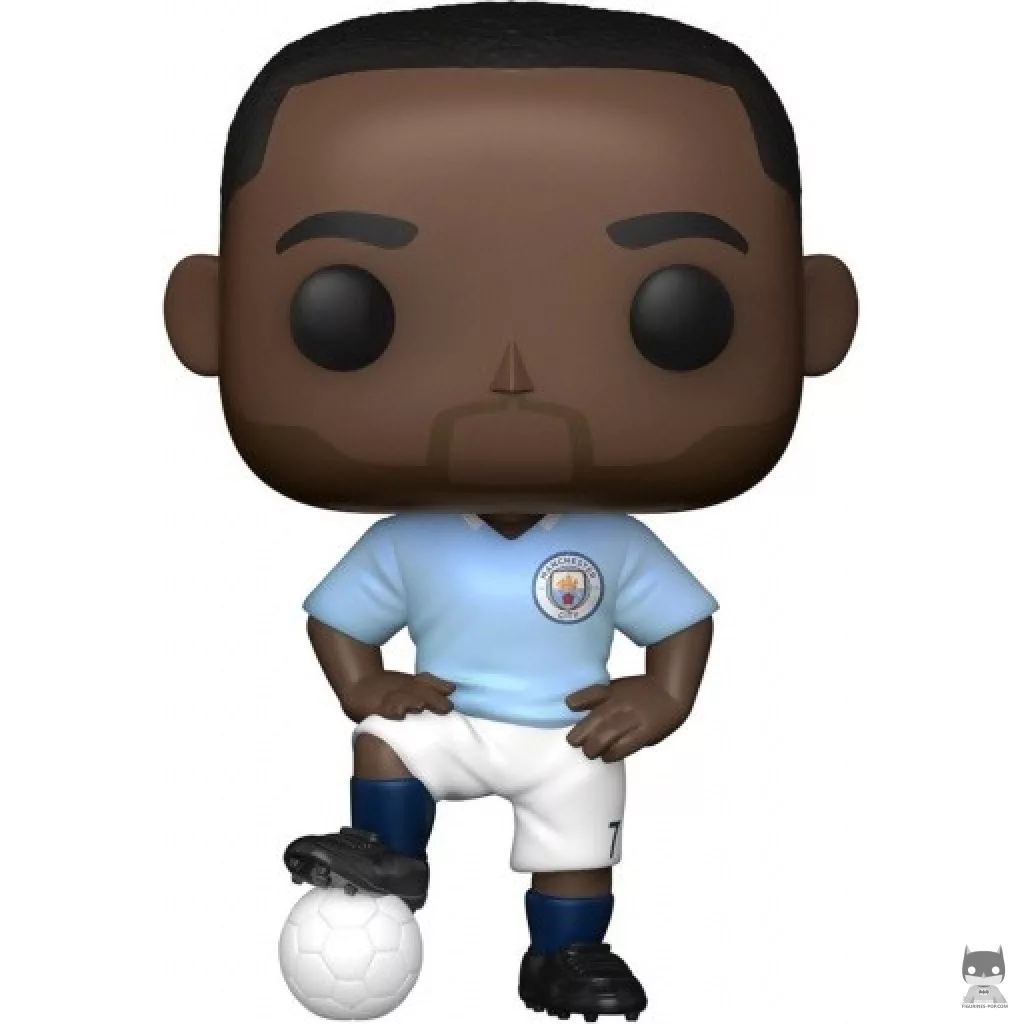 Figurine Funko POP Raheem Sterling (Manchester City) (Premier League (Championnat Anglais Football))