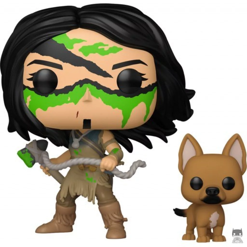 Figurine Funko POP Naru avec Sarii (Glow in the Dark) (Prey (Predator))