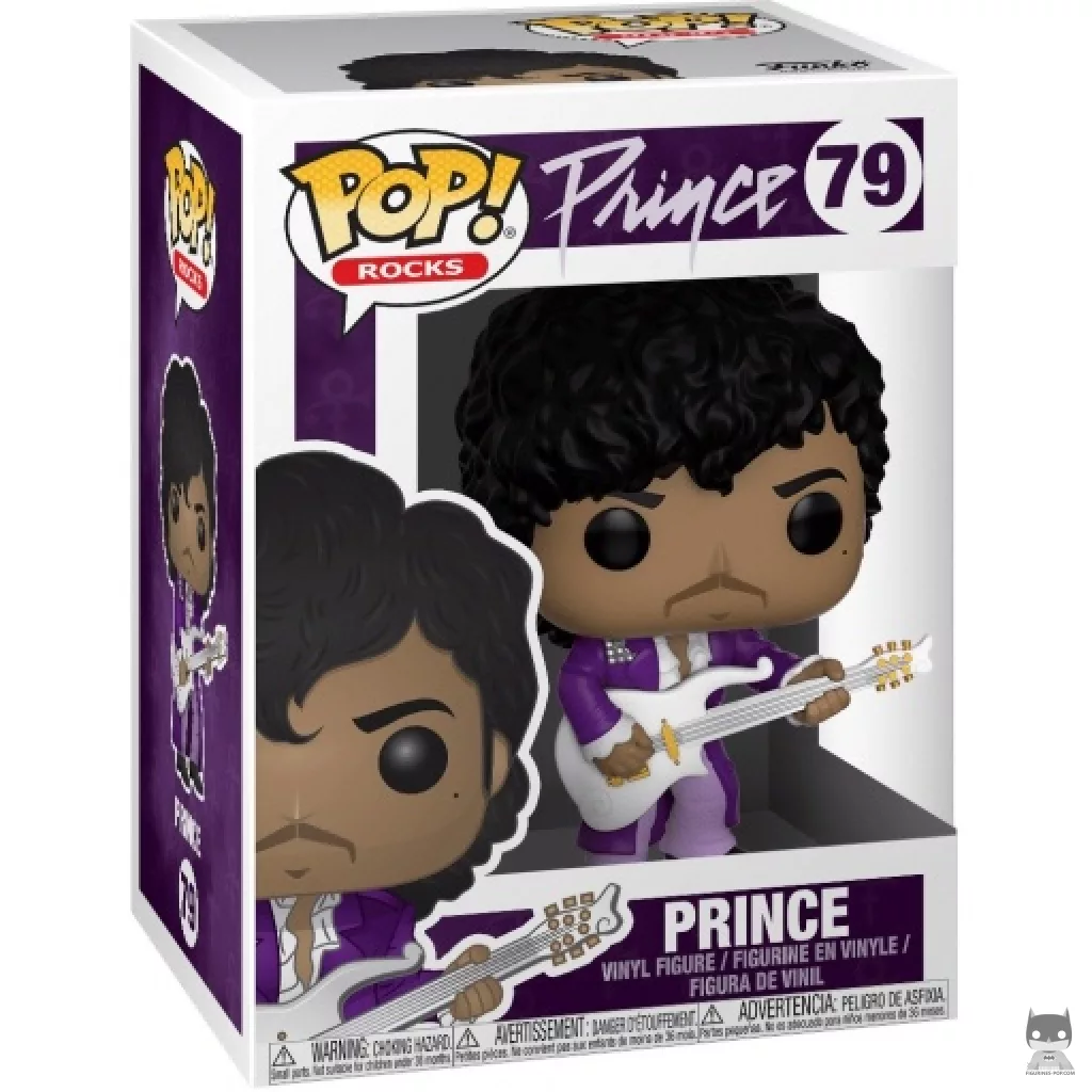 Figurine Funko POP Prince (Purple Rain) avec boîte