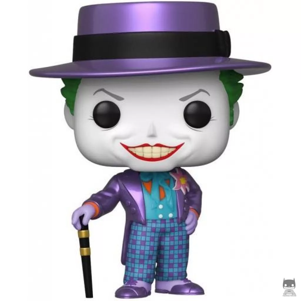 Figurine Funko POP Joker (Batman 1989) (Metallic) (Quadrilogie Batman)