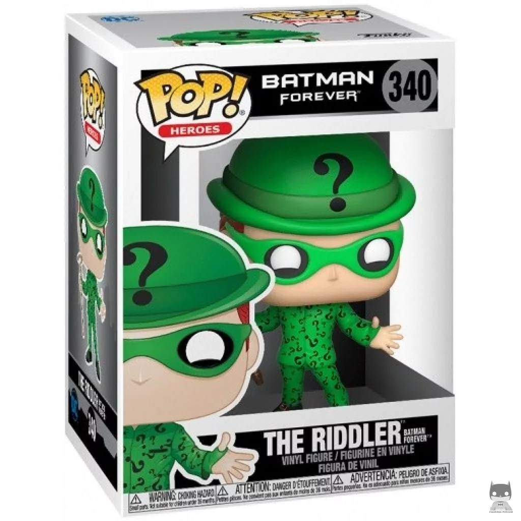 Figurine Funko POP Le Sphinx (Batman Forever) avec boîte