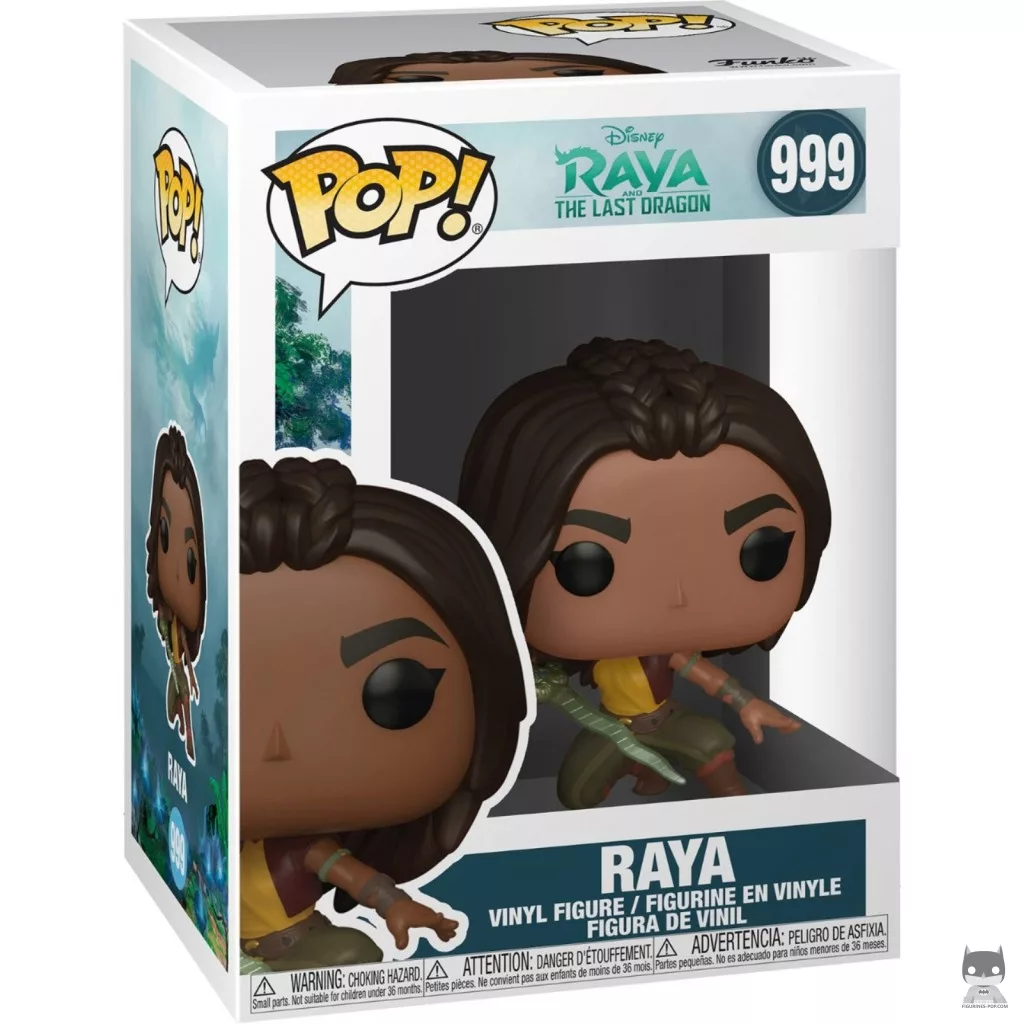 Figurine Funko POP Raya Guerrière avec boîte