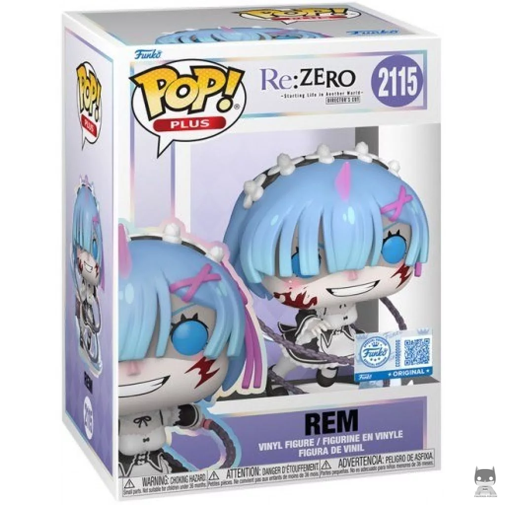Figurine Funko POP Rem avec l'Étoile du Matin avec boîte
