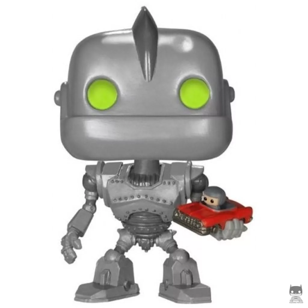 Figurine Funko POP Le Géant de Fer avec Voiture (Ready Player One)